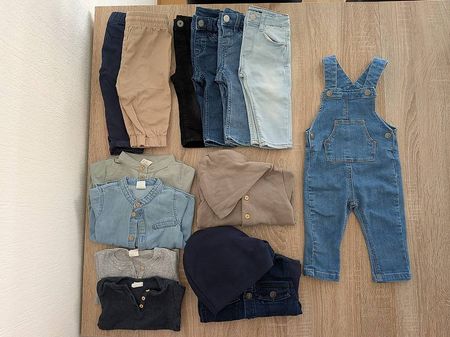 14-tlg. Herbst/Winter Kleider-Paket für einen Junge, Gr. 68