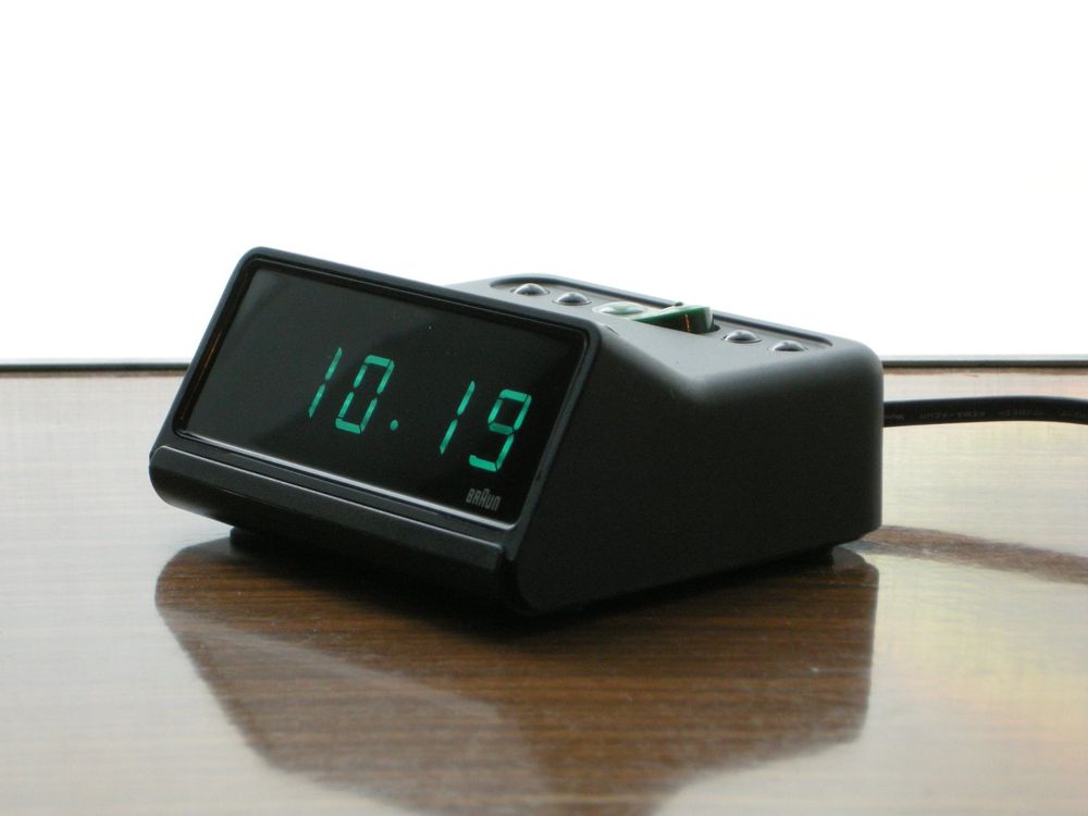 Horloge murale Domodisque BRAUN ABW41 type 4839 Défectueuse 1981 par