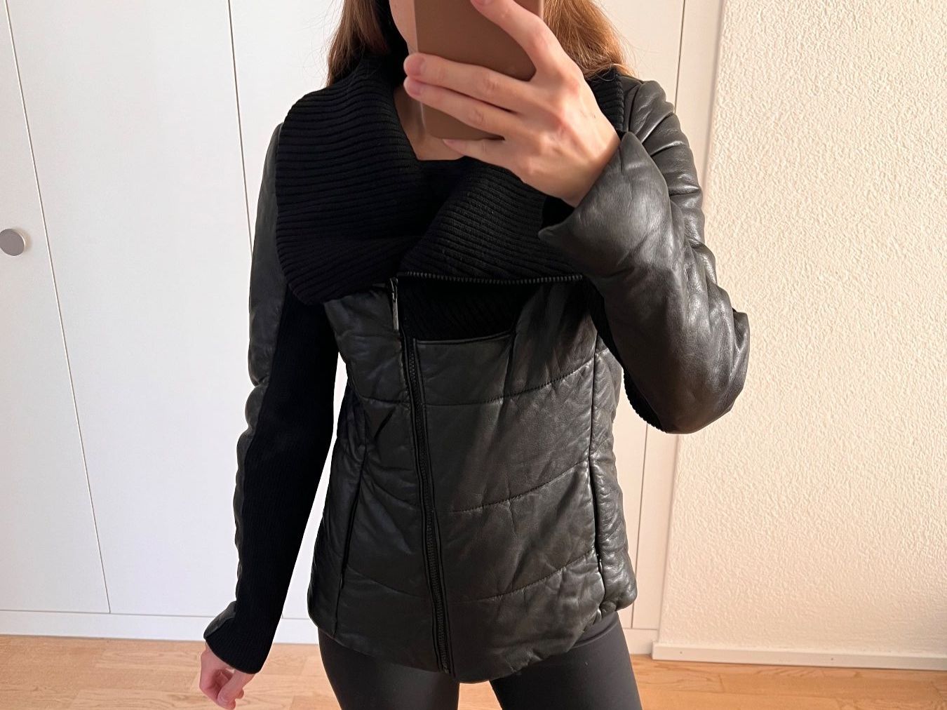 Jacken: Warm leather jacket made from high-quality materials. – Gebraucht aus Affoltern am Albis von nat_gj5t 1