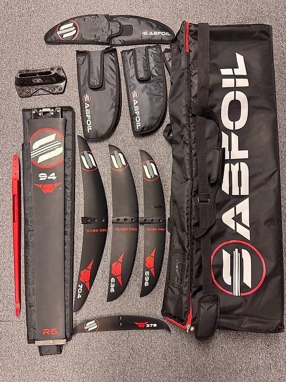 Aquilone: Sabfoil RED DEVIL RDX4 BUNDLE - Kite & Wingfoil – Usato da Einsiedeln venduto da WMKiteboarding