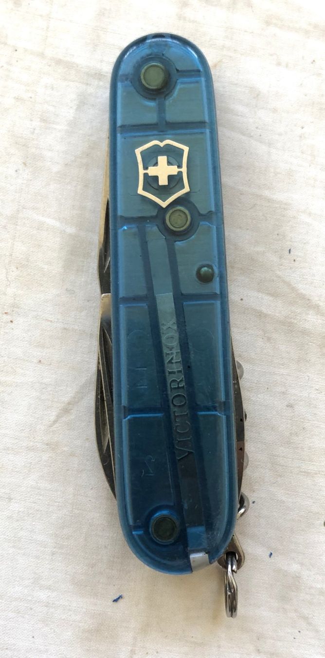Victorinox Taschenmesser: Schweizer Sackmesser / Werbemesser "SIG" - Victorinox – Gebraucht aus Schaffhausen von durruti