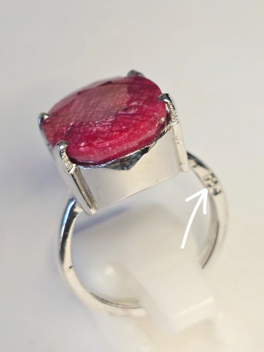 Bagues: Rubin Fingerring – Neuf (Voir description) à Zürich par Benedikt21 6