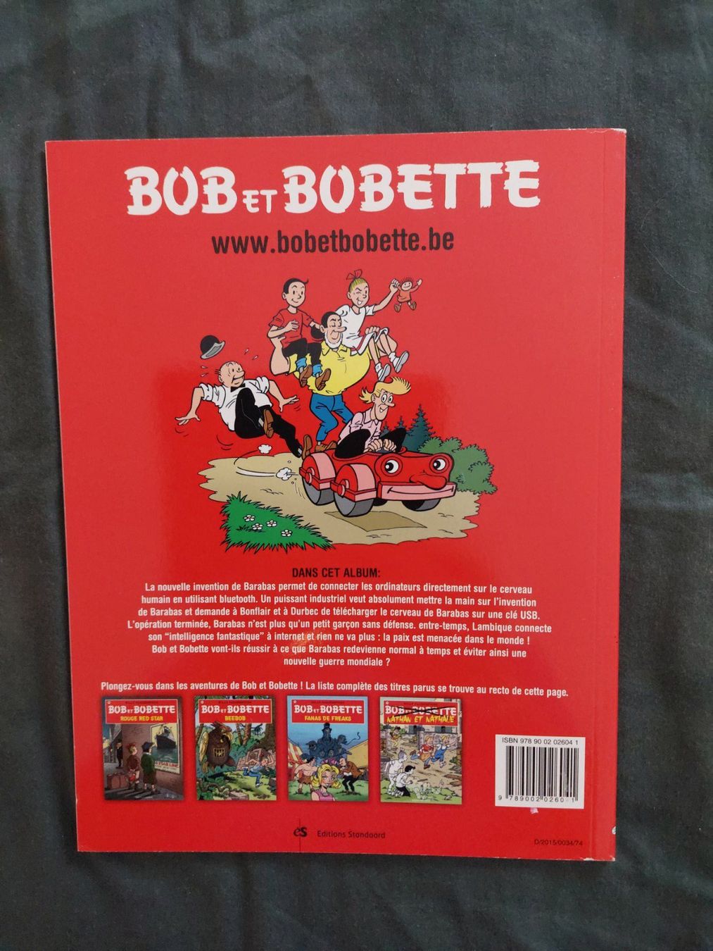 Fumetti: Bob et Bobette T.332 Barabas Bébé EO 2015 TBE – Usato da Genève venduto da Blu_BD 1