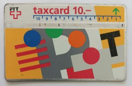 PTT taxcard - Kunst - CH