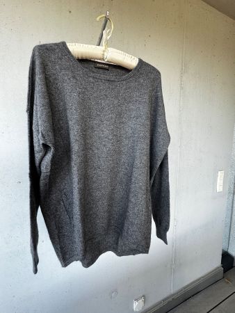 Pullover Repeat grau meliert, gebraucht guter Zustand