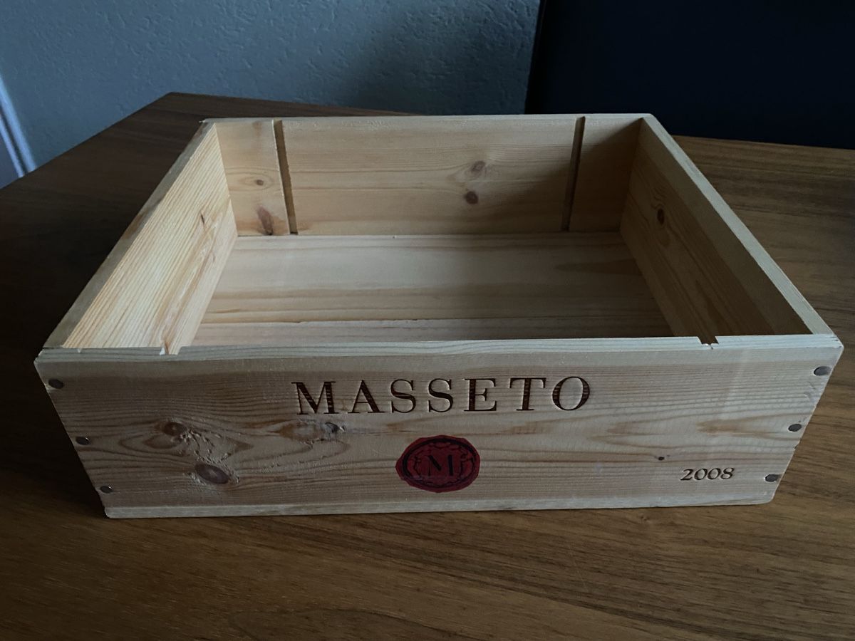 Altro: MASSETO 2008 Weinkiste – Nuovo (secondo la descrizione) da St.Gallen venduto da Design04