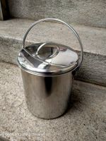 Milchchessel 3 Liter Edelstahl NOSER Inox