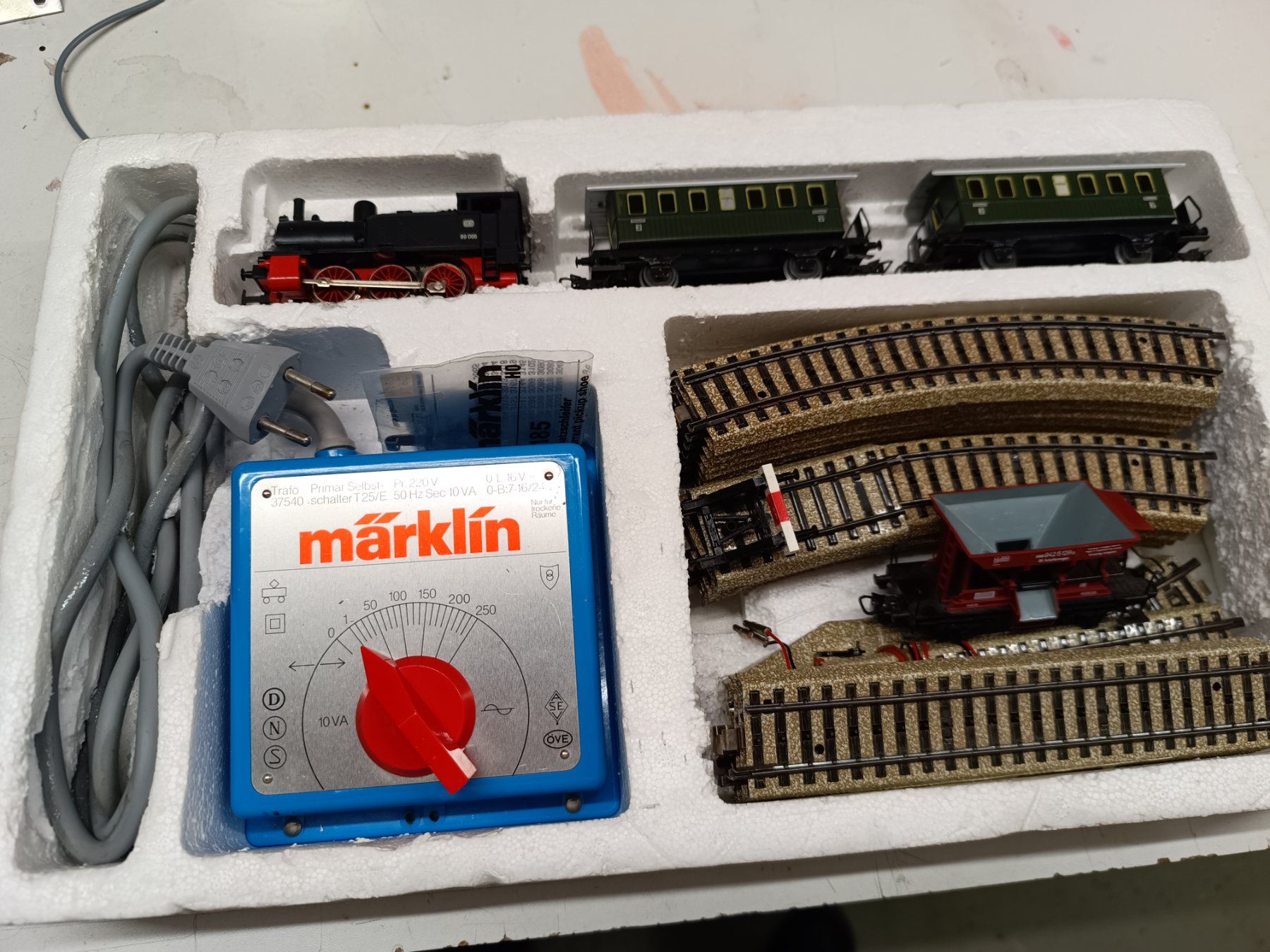 Märklin Modellini di ferrovie: Märklin Dampflok HO SET-S 2920 – Usato da Niederwil SO venduto da Tphantom 1
