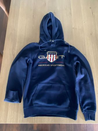 GANT HOODIE - Kapuzenpullover Grösse S blau