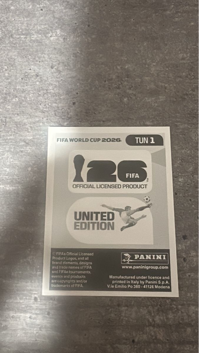 Panini Carte collezionabili: TUN 1 , FIFA WORLD CUP 2026 PANINI  – Nuovo (secondo la descrizione) da Frauenfeld venduto da 1PegPeg1 1