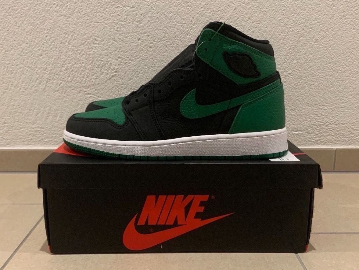 Jordan Herrenschuhe: Jordan 1 Pine Green – Neu und originalverpackt aus Kaltbrunn von LuxShop