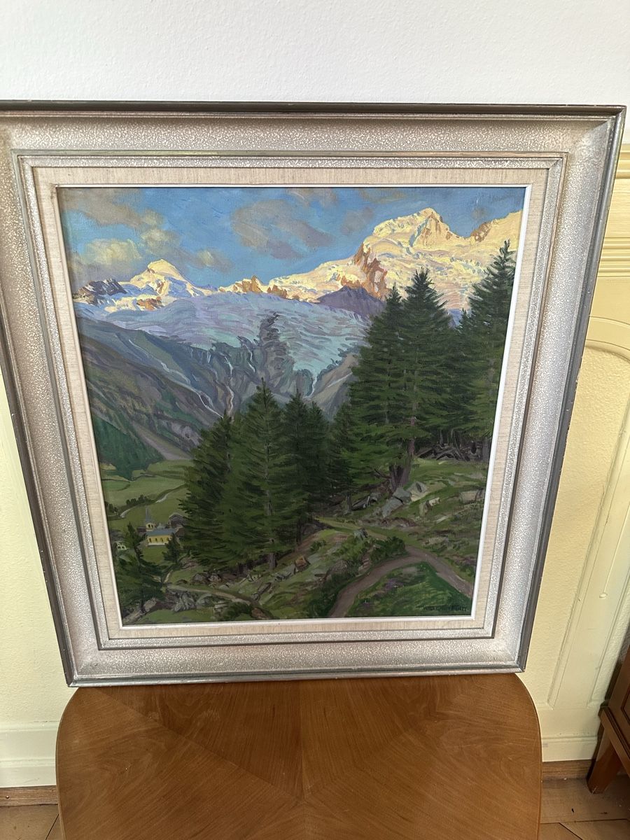 Dipinti: Wunderschönes Landschaftsbild von Waldemar Fink – Usato da Interlaken venduto da StephanJJ66