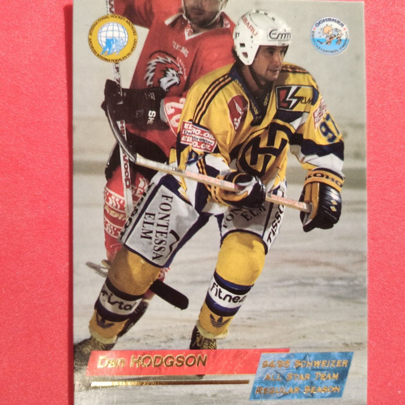 Carte collezionabili: Dan Hodgson - HCD - 1994/95 – Usato da Dübendorf venduto da kb86_MOVIE