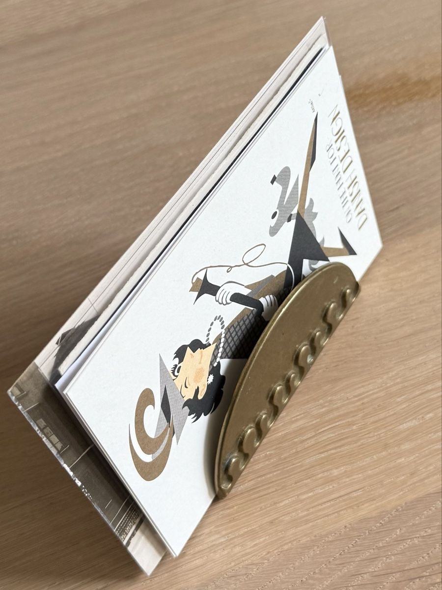 Supporti a parete: Postkartenhalter Messing•MCM Stationery•Office Supply – Usato da Winterthur venduto da gutDingmint 1