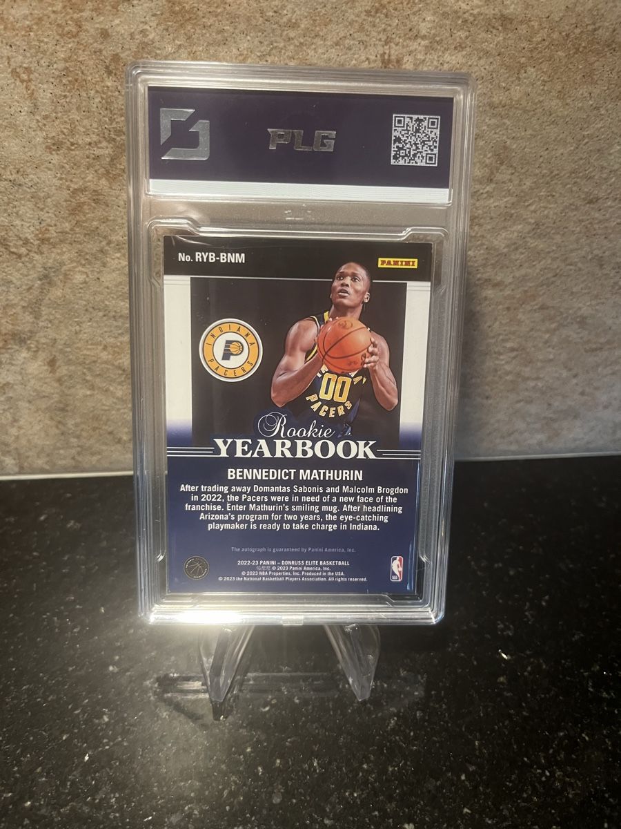 Nba Cartes à collectionner: NBA BENNEDICT MATHURIN RC Auto – D'occasion à Moudon par AndreSR89 1
