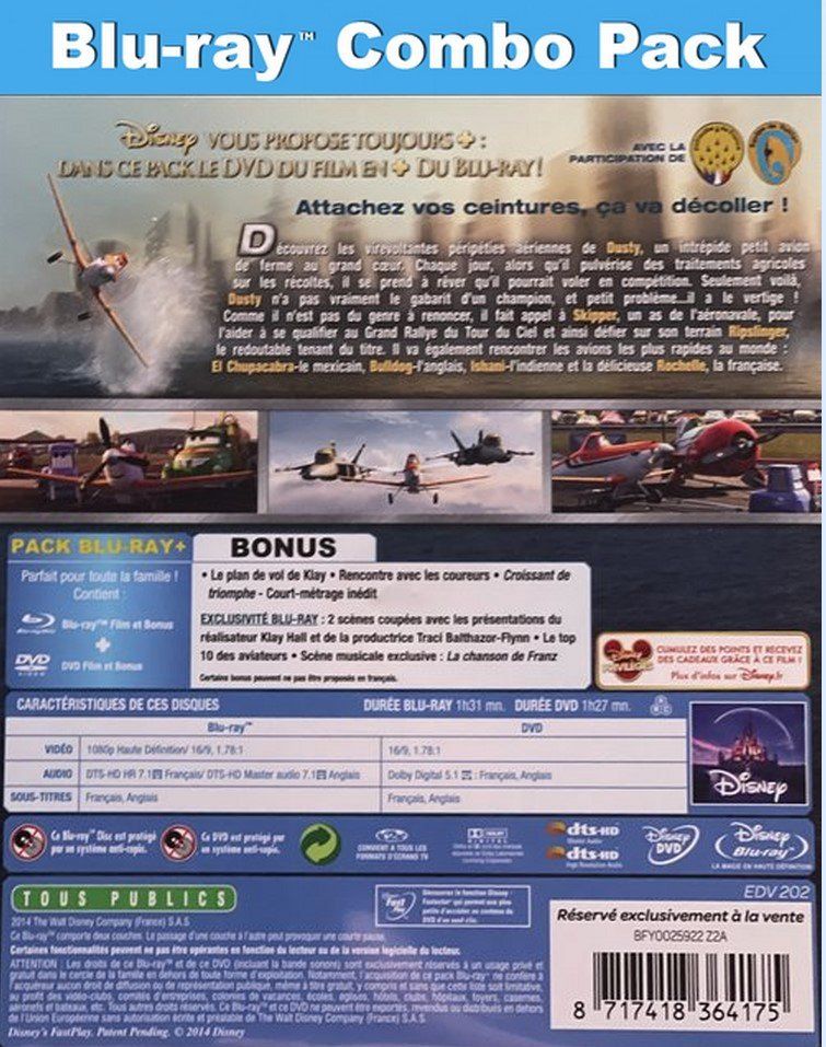 Alle DVDs: Planes (2013) - Blu-ray + DVD – Gebraucht aus Semsales von __Florian__ 2