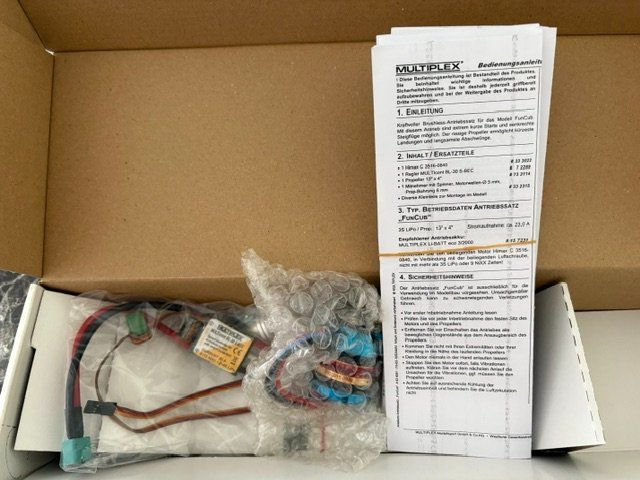 Multiplex Modellismo RC: Antriebssatz Powerset FUNCub – Nuovo e nell'imballaggio originale da Würenlingen venduto da Delfinli1 1
