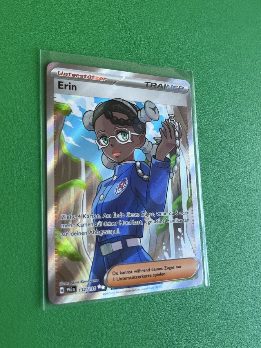 Pokémon Carte collezionabili: Pokemon Erin Trainer Fullart PRE 132 DE – Nuovo (secondo la descrizione) da Lommiswil venduto da diti_89 1