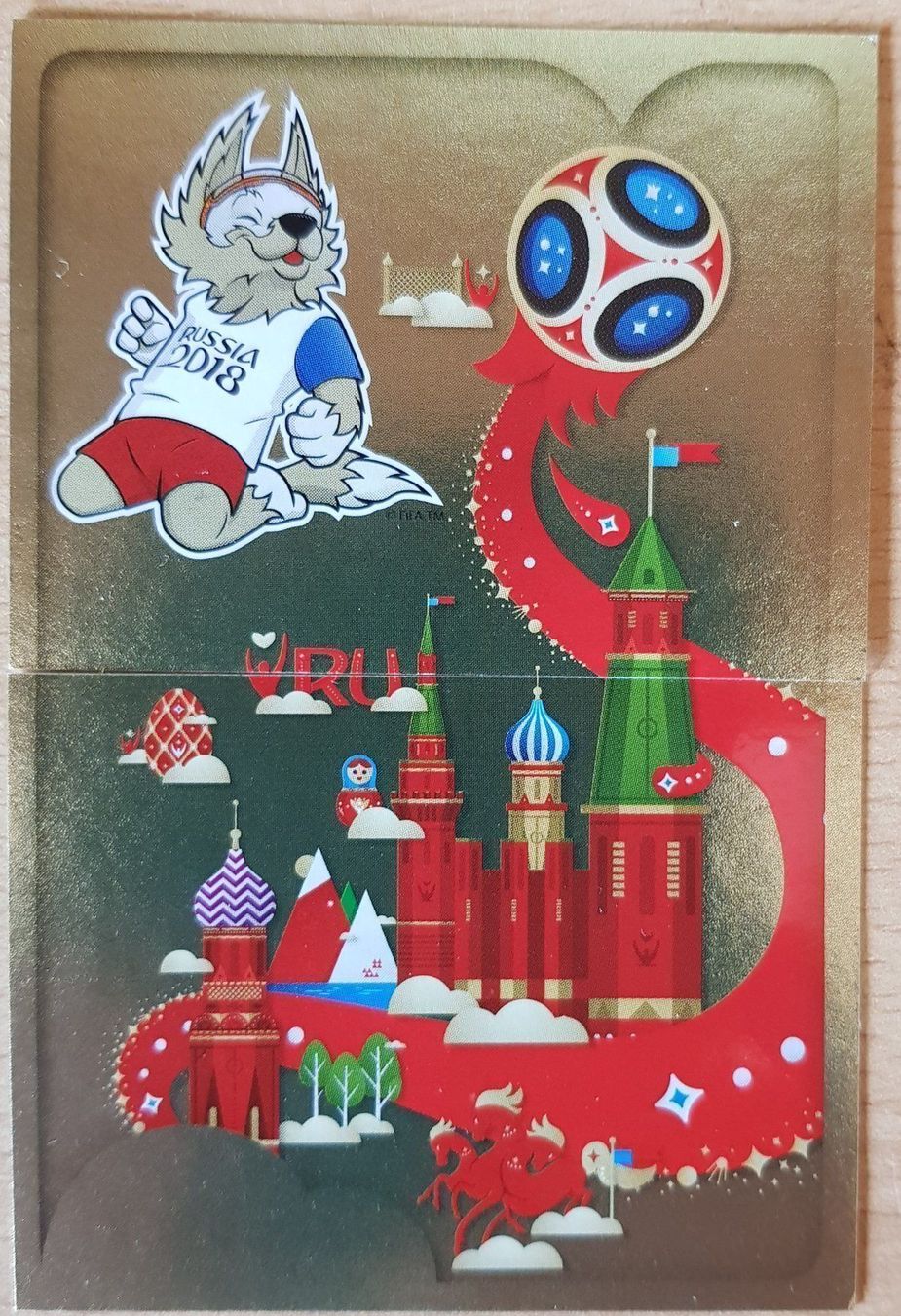 Panini Sammelbilder & Trading cards: WM 2018 Russland Bild 3 und 4 – Gebraucht aus Koppigen von Jsimsala