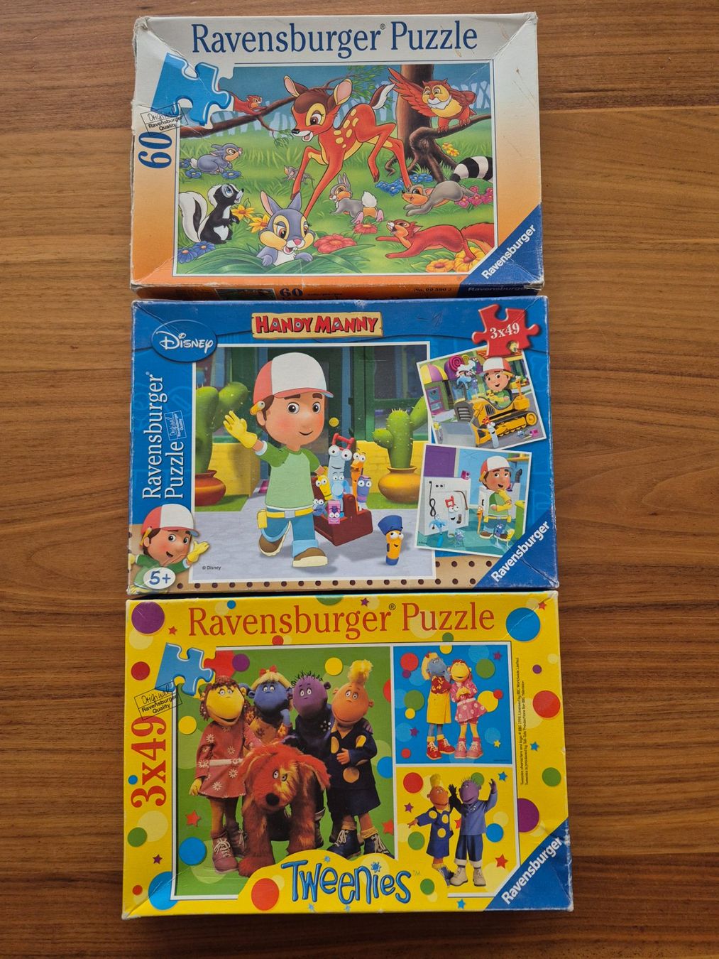 Ravensburger Puzzle: 3x Puzzle – Usato da Lengnau AG venduto da Mefari