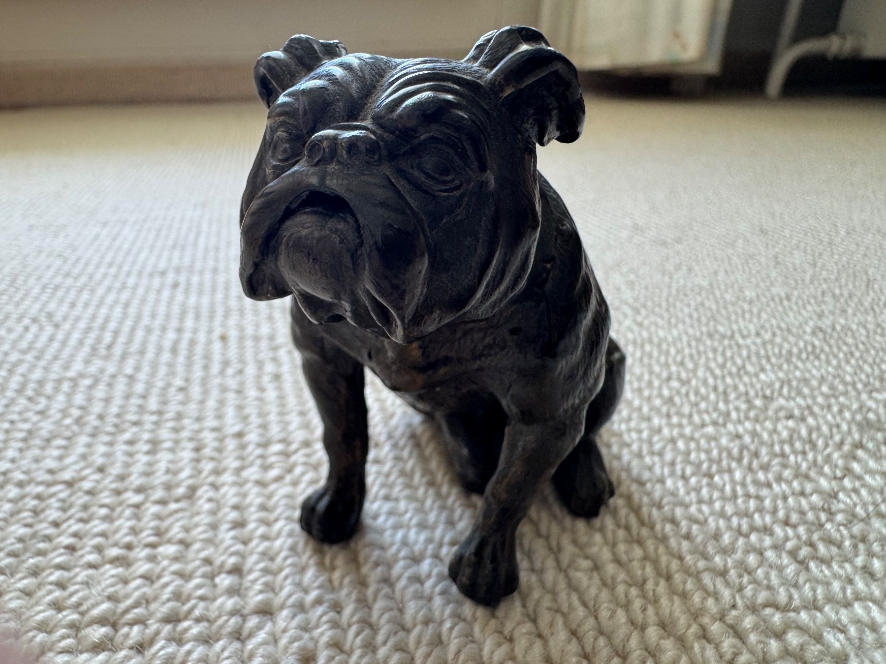Statuette: Figur einer Englischen Bulldogge - Vintage – Usato da Zürich venduto da azi_93g1