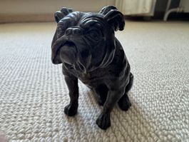 Figur einer Englischen Bulldogge - Vintage