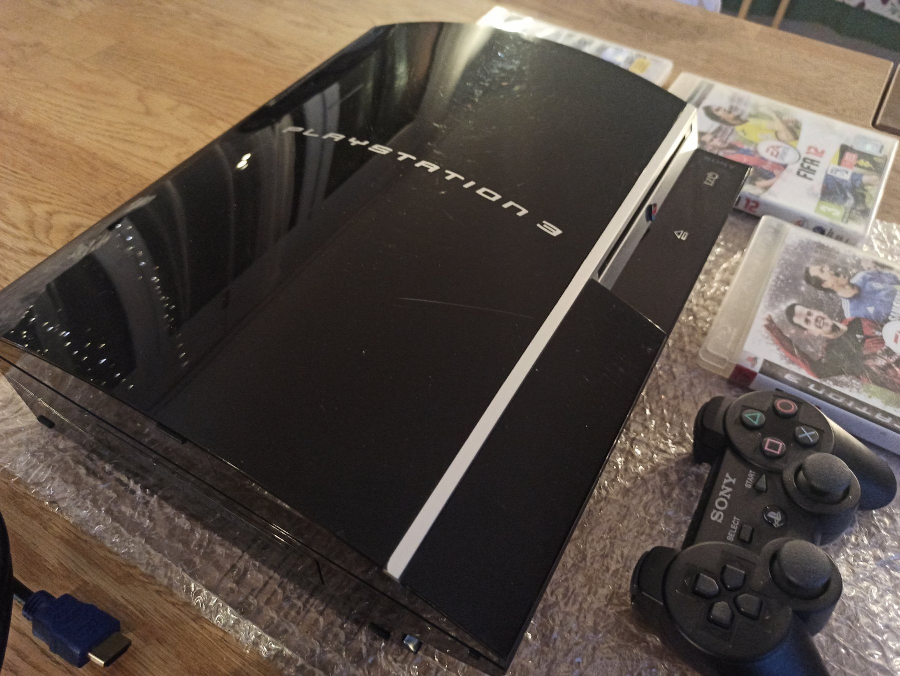 Sony Console: Firmware 4.85 PS3 FAT 40GB CECHH04 40GB + Controller +Spiele – Usato da Oberweningen venduto da mar_87mx 4