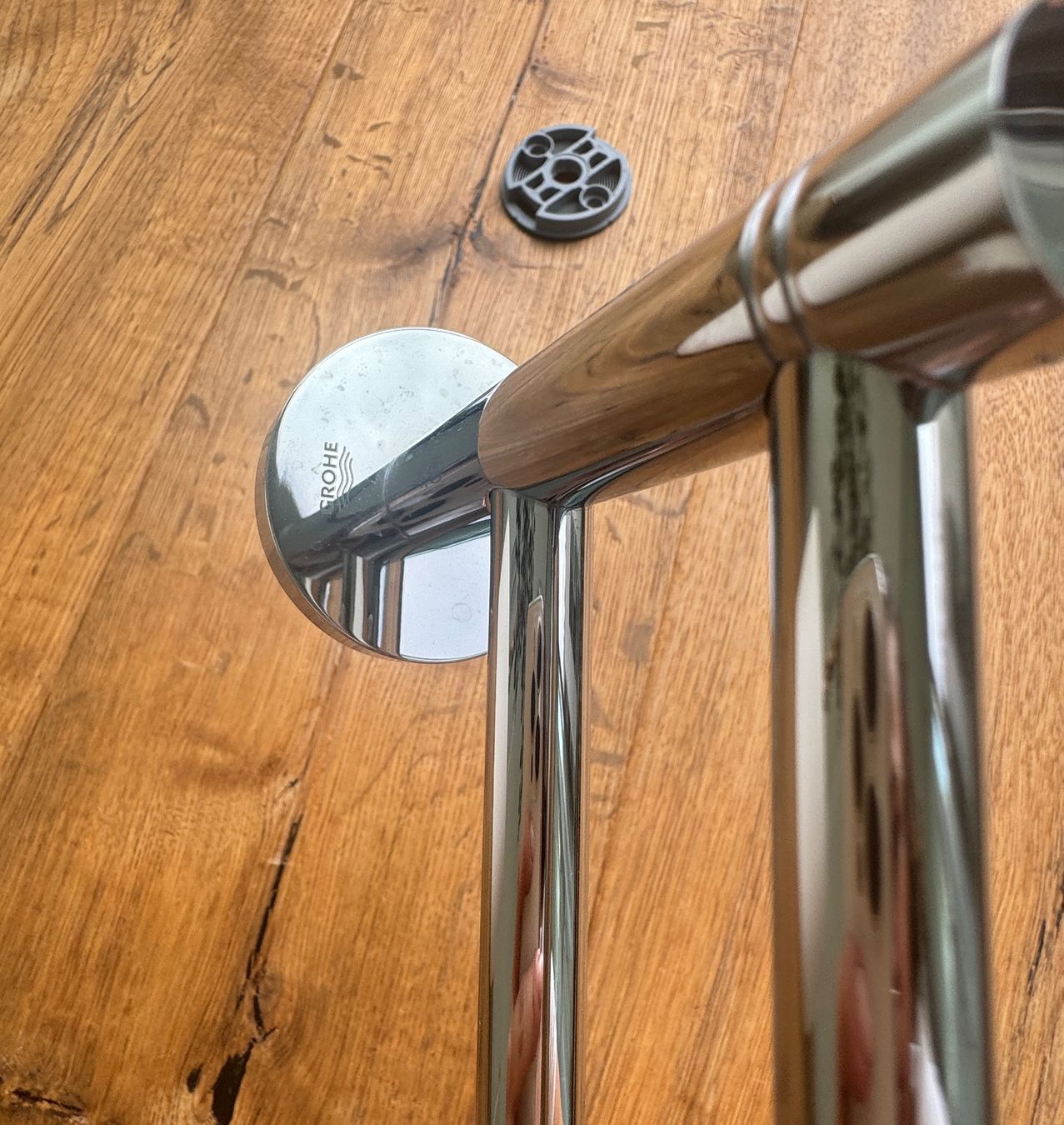 Grohe Portasciugamani: Grohe double towel rail 60 cm – Nuovo (secondo la descrizione) da Wädenswil venduto da katdede 2