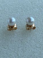 Orecchini con perle oro 750 / 18 carati