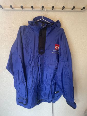 Blue Alpine Helly Hansen packable jacket XL