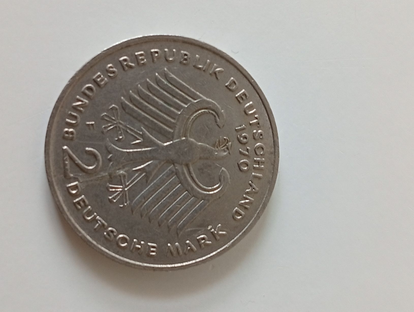 Tutti le monete: 2-Deutsche-Mark-Umlaufmünze – Usato da Langenthal venduto da Pepino35 1