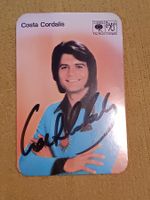 Costa Cordalis - handsigniert kleine Autogrammkarte