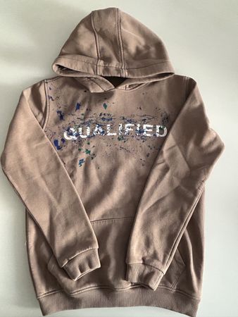 Sweat à capuche brun