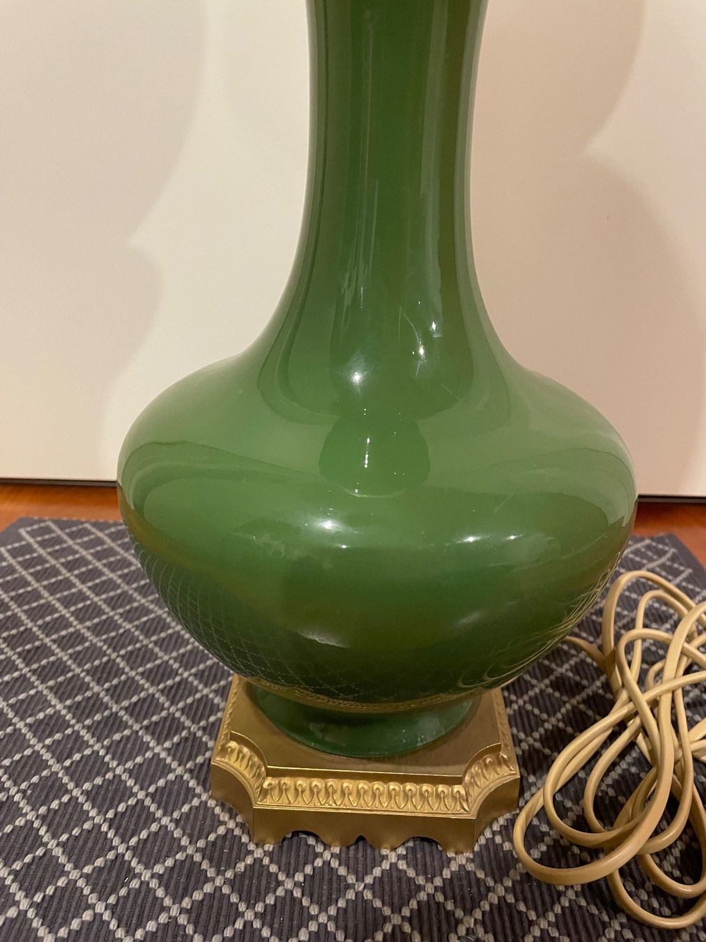 Lampade: Öllampe antik / zu Strom umgebaut – Usato da Rümlang venduto da euqinom16 2
