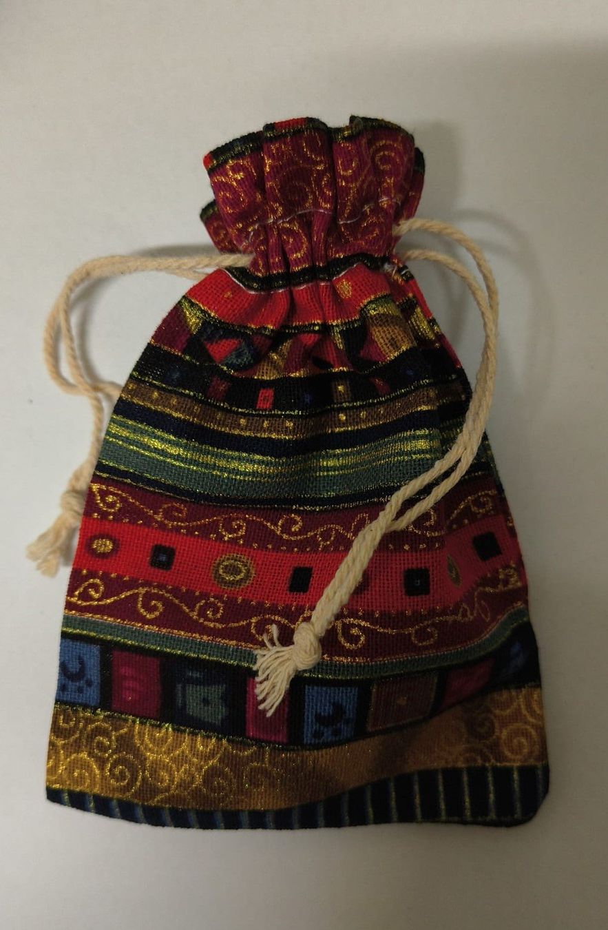 Taschen: kleines Stoffsäcklein – Neu (gemäss Beschreibung) aus Grächen von Hel7890