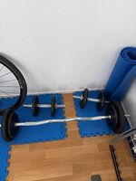Homegym Set 95kg Hantelscheiben+LH, SZ-Stange/Kurzhanteln