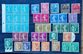 FRANCE timbres anciens neufs ** - à voir !
