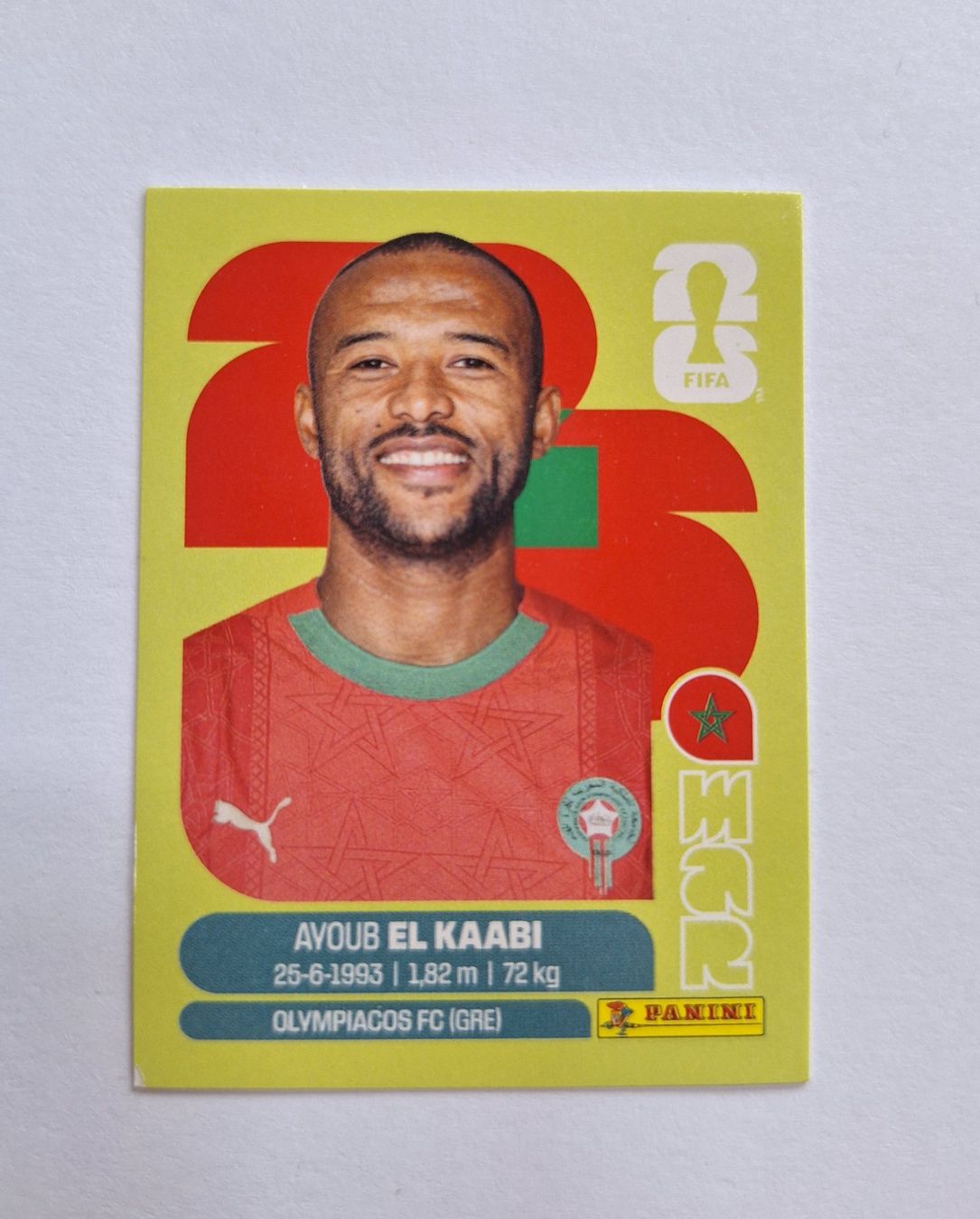 Panini Carte collezionabili: Panini El Kaabi MAR 20 – Nuovo (secondo la descrizione) da Romanens venduto da Crocette