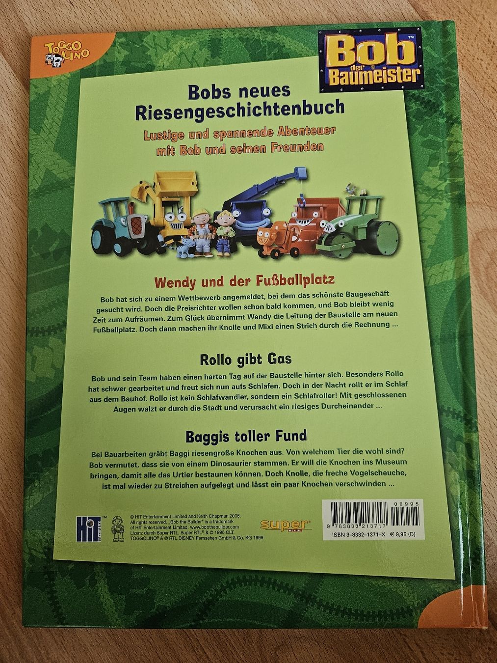 Libri: Bob der Baumeister: Riesengeschichtenbuch – Usato da Ebikon venduto da SecondChance_byM 2