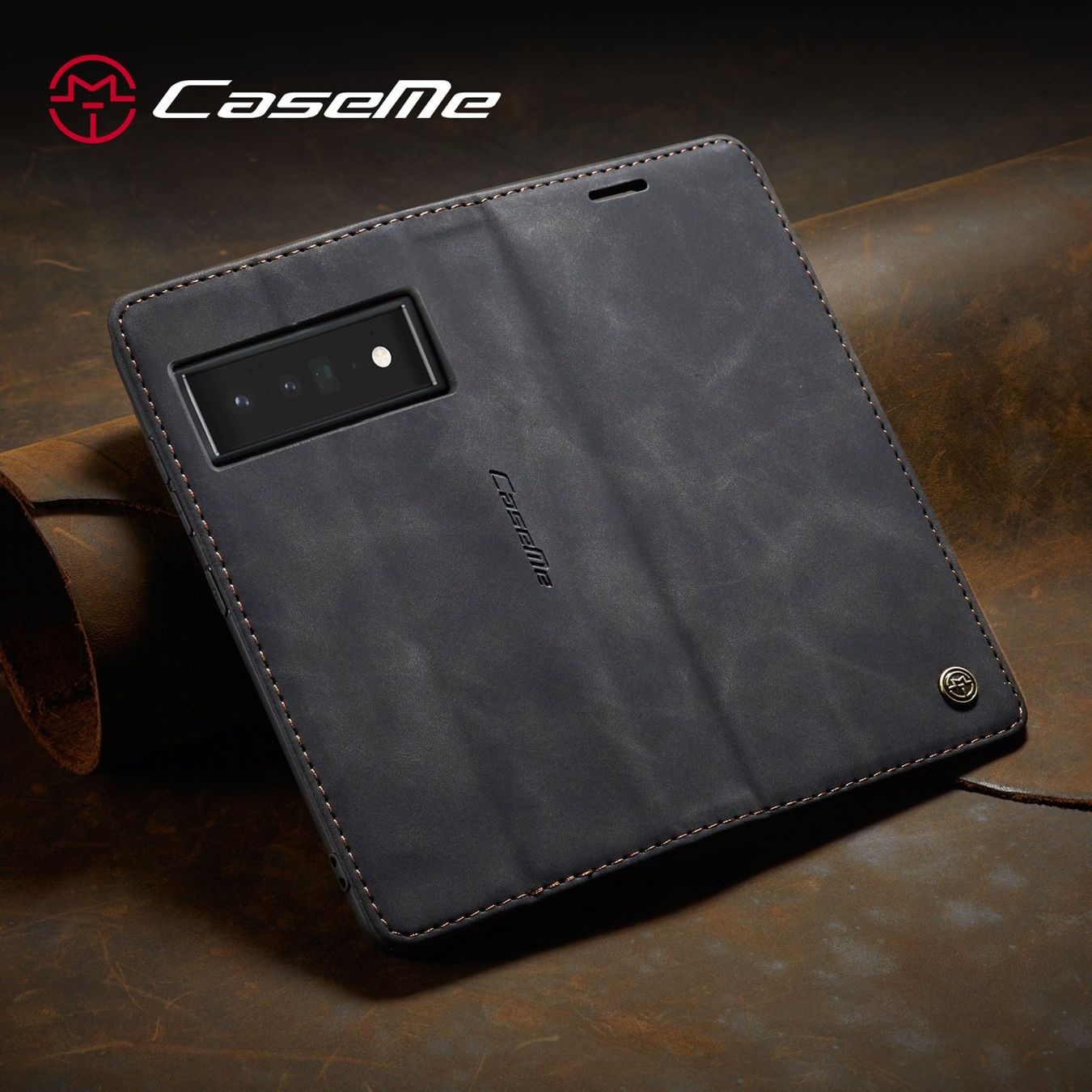 Cover & Protezioni schermo: Goolge Pixel 6 Pro - étui à rabat portefeuile support NOIR – Nuovo e nell'imballaggio originale da Morges venduto da DigiAC 3