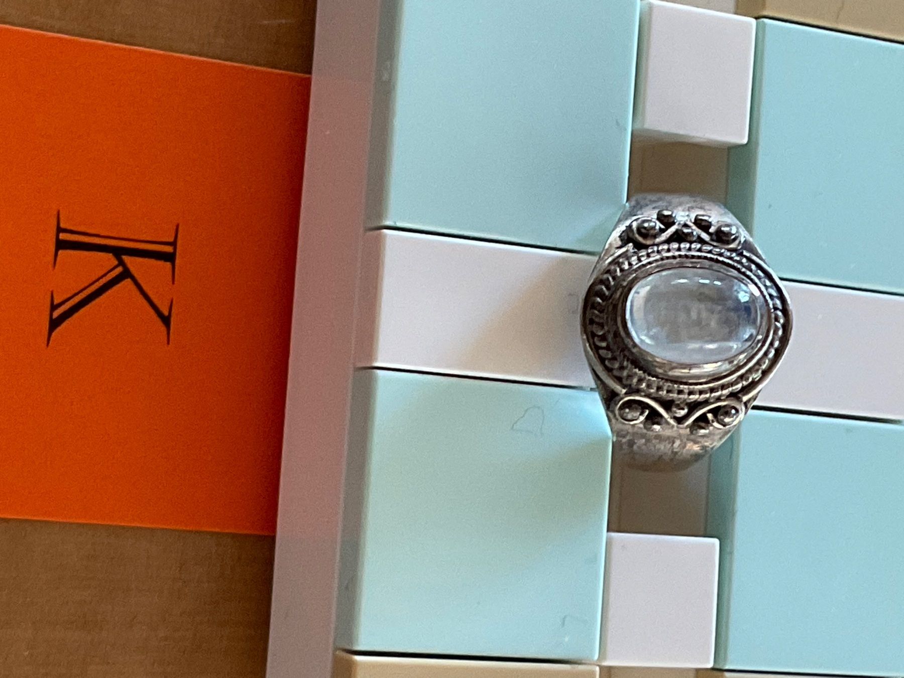 Ringe: Ring mit Labradorit / Gr. 50 – Gebraucht aus Rümlang von Sambas19