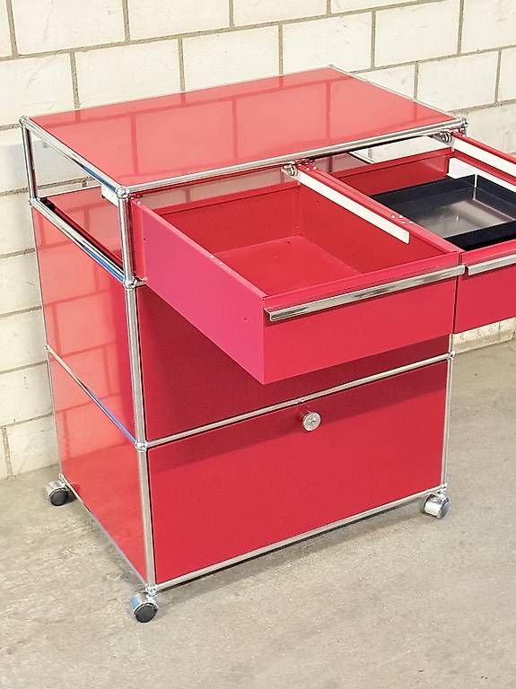 Commodes: USM Haller Sideboard Rot – D'occasion à Dietikon par Kumar_Occasionen 6