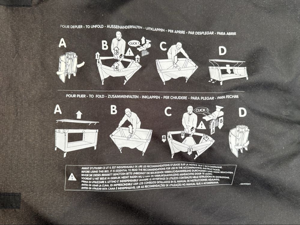 Letti: Kinderreisebett_Lit parapluie_Travel cot_Lettino da viaggio – Usato da Gipf-Oberfrick venduto da SecondHandMisc 1