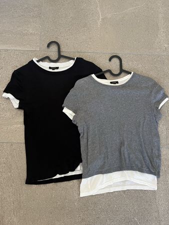 2x Massimo Dutti T-Shirt Gr. M