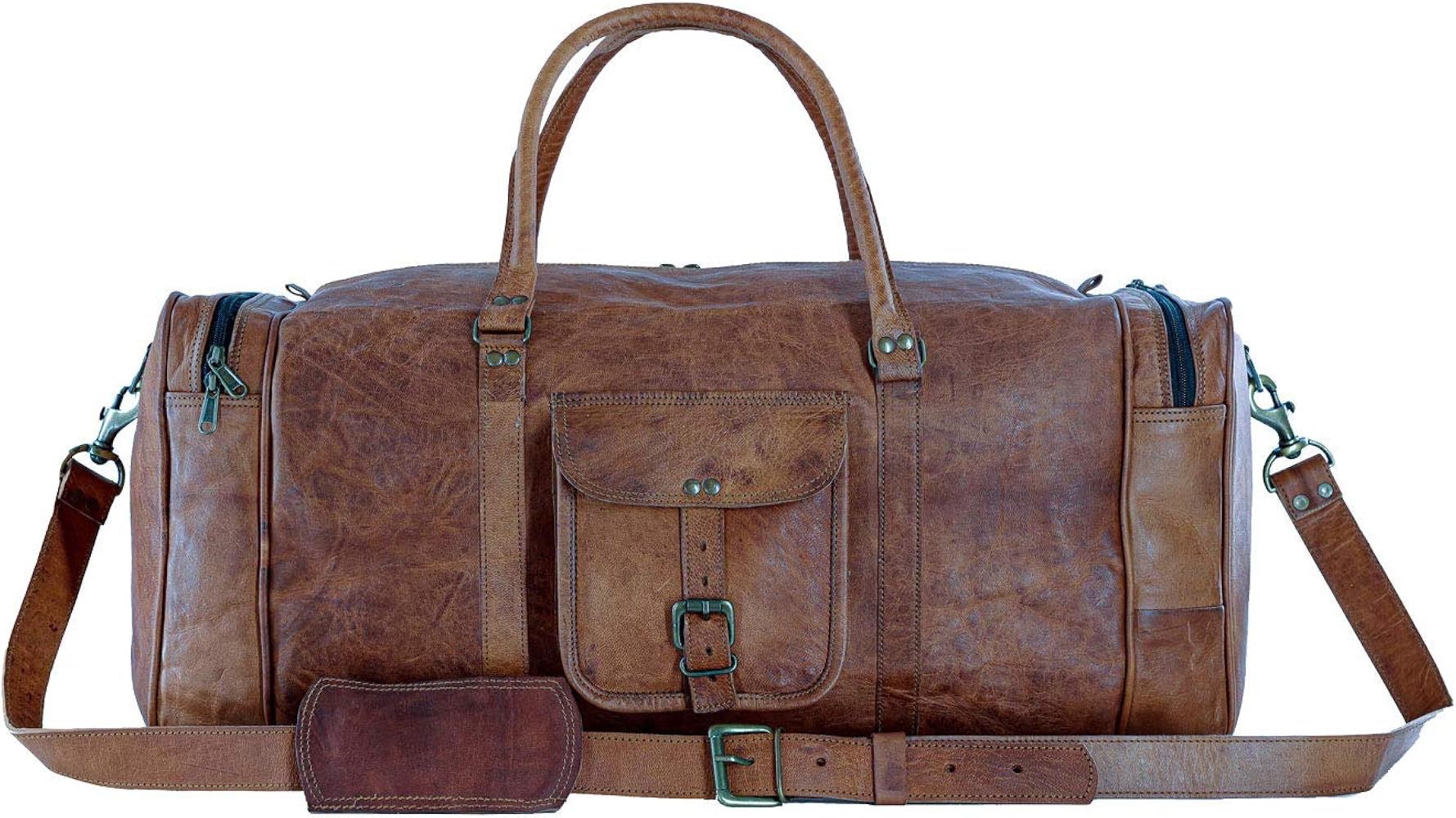 Borse: Echtleder Weekender - Reisetasche – Nuovo e nell'imballaggio originale da Lopagno venduto da CLep 2