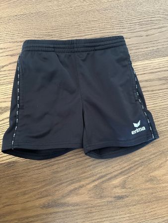 Erima schwarze Sporthose Grösse 128