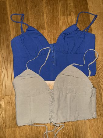 2er-Set ZARA Korsagen Tops
