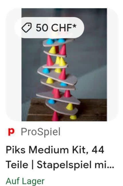 Giochi: Piks Stapelspielzeug – Nuovo (secondo la descrizione) da Zürich venduto da Kris8050 1