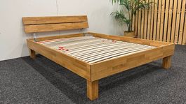 Hasena Bett 140x200 cm aus Massivholz inkl. Lattenrost
