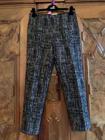 PAULE KA PARIS 100% Hose Tweed /Wolle mit Futter NP: 590,-